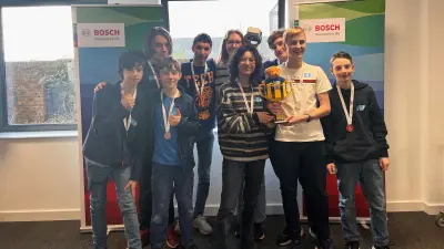 Bradford Grammar School, "LEGO of my Bricks", tournament champions from our event in York.